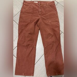 Pilcro Men’s Cargo Pants in Rust Brown